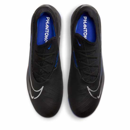 Nike Phantom Pro Gx Firm Ground Football Boots Black/Chrome Мъжки футболни бутонки
