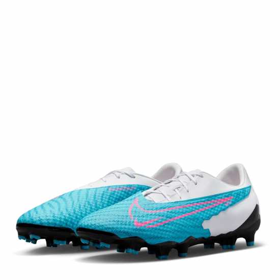 Nike Phantom Academy Firm Ground Football Boots Blue/Pink Футболни стоножки