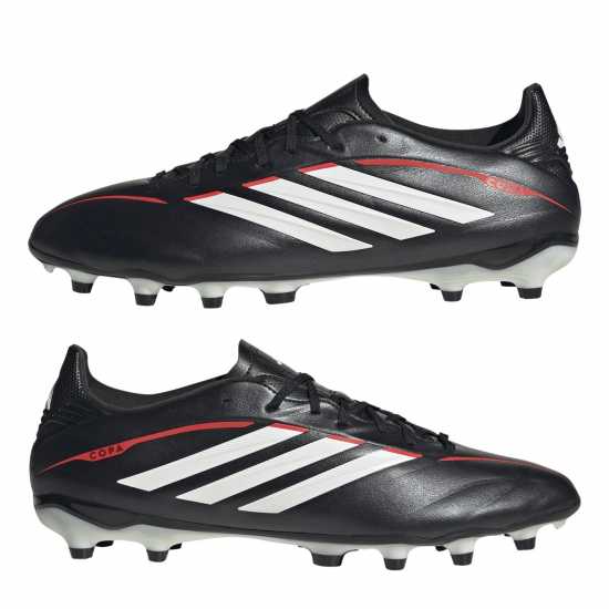 Adidas Mens  Copa League Firm Ground Football Boots Black/Red 