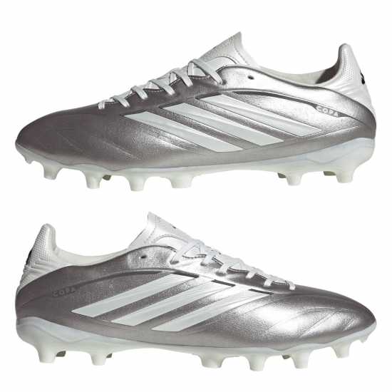 Adidas Mens  Copa League Firm Ground Football Boots Silver 