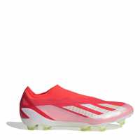Adidas X Crazyfast Elite Laceless Firm Ground Football Boots Red/Wht/Yellow Мъжки футболни бутонки