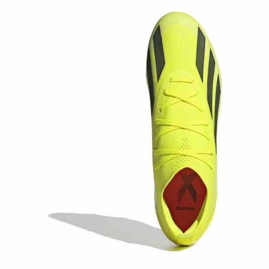 Adidas X .2 Adults Firm Ground Football Boots Yellow/Blk/Wht Мъжки футболни бутонки