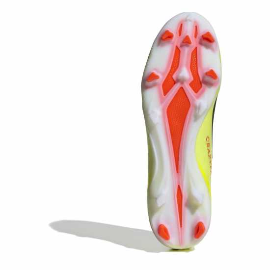 Adidas X Crazyfast Pro Firm Ground Football Boots Жълто/Черно/Бяло Футболни стоножки