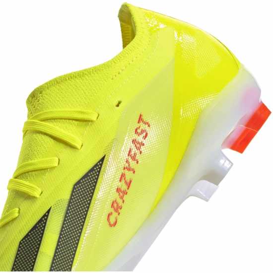 Adidas X Crazyfast Pro Firm Ground Football Boots Жълто/Черно/Бяло Футболни стоножки