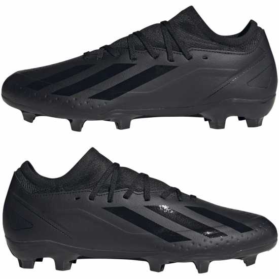 Adidas X Crazyfast League Firm Ground Football Boots Черно/Черно Футболни стоножки