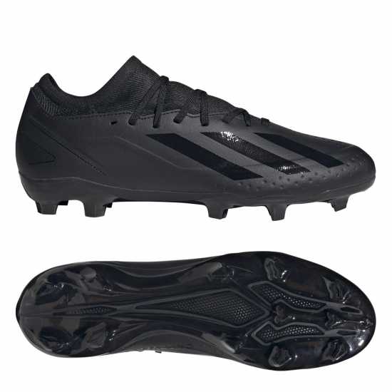 Adidas X Crazyfast League Firm Ground Football Boots Black/Black Мъжки футболни бутонки