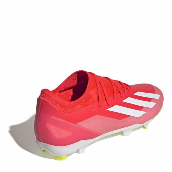 Adidas X Crazyfast League Firm Ground Football Boots Червен/Бял/Жълт Футболни стоножки