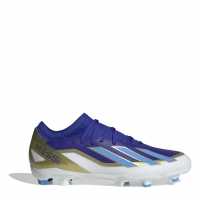 Adidas X Crazyfast League Firm Ground Football Boots Синьо/Бяло Футболни стоножки