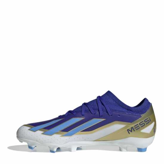 Adidas X .3 Crazyfast Firm Ground Football Boots Adults Blue/White Мъжки футболни бутонки