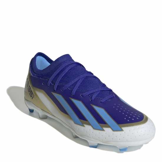 Adidas X .3 Crazyfast Firm Ground Football Boots Adults Blue/White Мъжки футболни бутонки