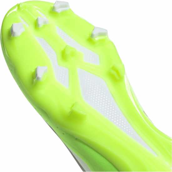 Adidas X Crazyfast League Laceless Firm Ground Football Boots Бяло/Черно/Лимон Мъжки футболни бутонки