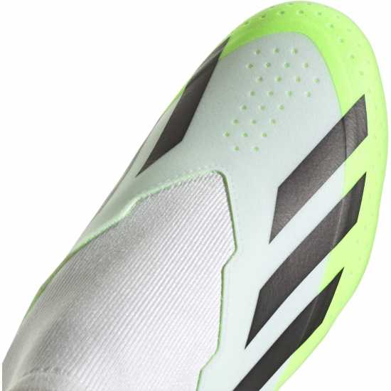 Adidas X Crazyfast League Laceless Firm Ground Football Boots Бяло/Черно/Лимон Мъжки футболни бутонки