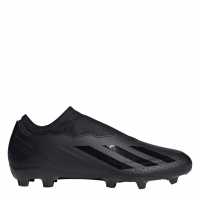 Adidas X Crazyfast League Laceless Firm Ground Football Boots Черно/Черно Футболни стоножки