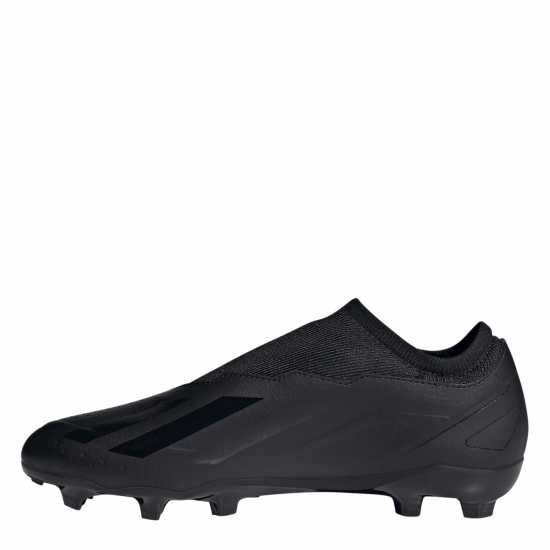 Adidas X Crazyfast League Laceless Firm Ground Football Boots Black/Black Мъжки футболни бутонки