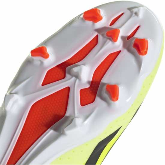 Adidas X Crazyfast League Laceless Firm Ground Football Boots Yellow/Blk/Wht Мъжки футболни бутонки