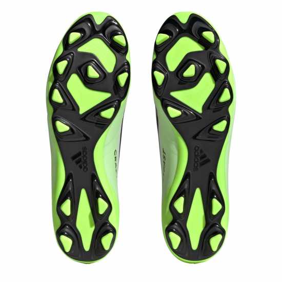 Adidas X Crazyfast Club Flexible Firm Ground Football Boots Бяло/Черно/Лимон Футболни стоножки