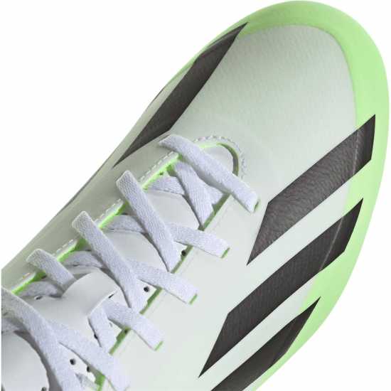 Adidas X Crazyfast Club Flexible Firm Ground Football Boots Бяло/Черно/Лимон Футболни стоножки