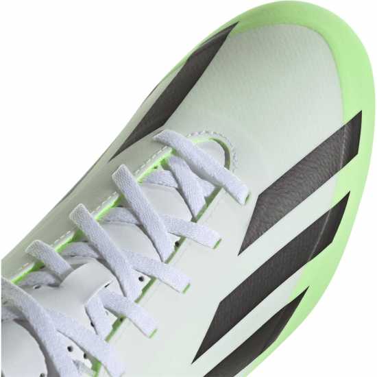 Adidas X Crazyfast Club Flexible Firm Ground Football Boots Wht/Blk/Lemon Мъжки футболни бутонки