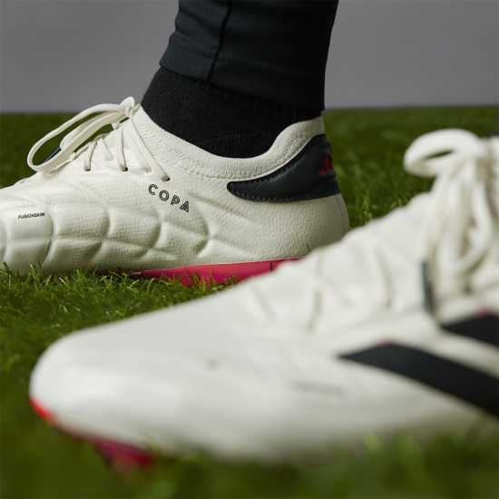 Adidas Copa Pure Ii+ Firm Ground Football Boots White/Black/Red Мъжки футболни бутонки