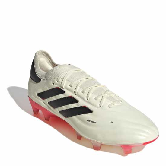 Adidas Copa Pure Ii+ Firm Ground Football Boots White/Black/Red Мъжки футболни бутонки