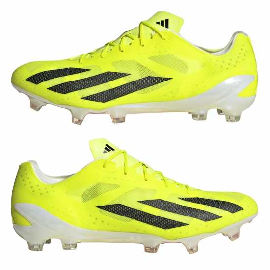 Adidas X Crazyfast+ Firm Ground Football Boots Yellow/Blk/Wht Мъжки футболни бутонки