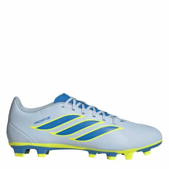 Adidas Mens  Predator Club Firm Ground Football Boots Blue/Yellow 