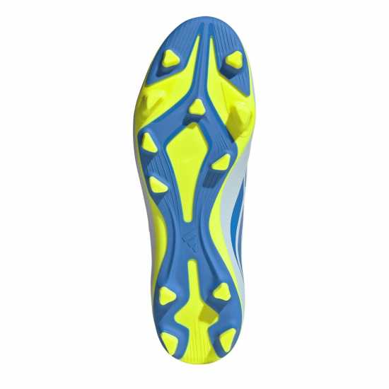 Adidas Mens  Predator Club Firm Ground Football Boots Blue/Yellow 