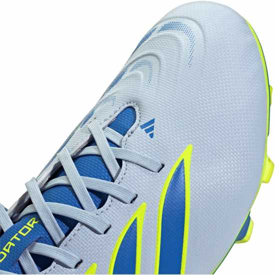Adidas Mens  Predator Club Firm Ground Football Boots Blue/Yellow 