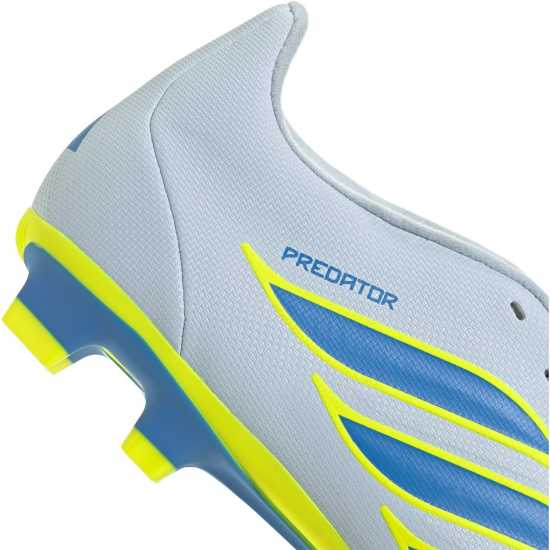 Adidas Mens  Predator Fold-Over Tongue Club Firm Ground Football Boots Blue/Yellow 