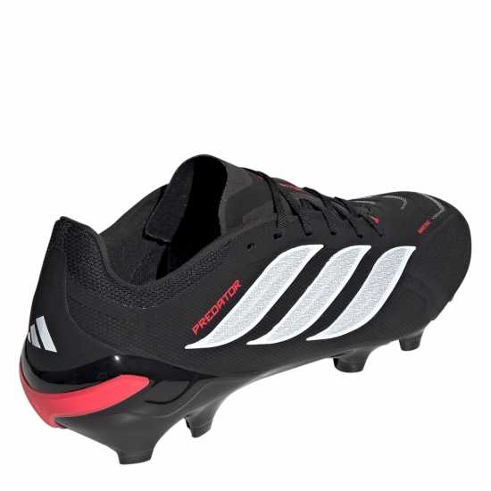 Adidas Mens Predator League Firm Ground Football Boots Black/Red Adidas Mens Predator League Firm Ground Football Boots Black/Red