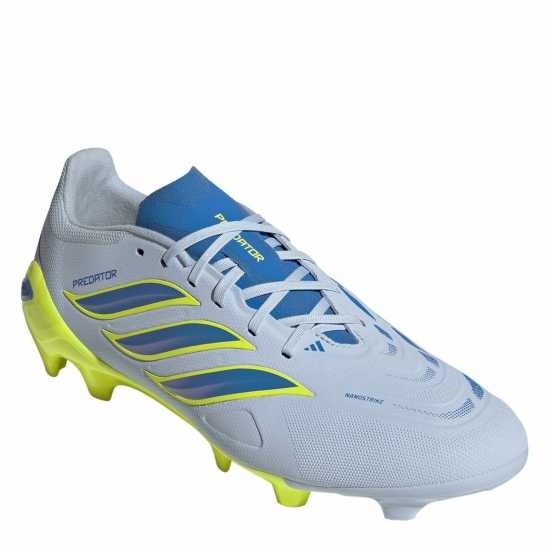 Adidas Mens  Predator League Firm Ground Football Boots Blue/Yellow 