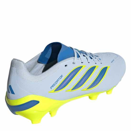 Adidas Mens  Predator League Firm Ground Football Boots Blue/Yellow 