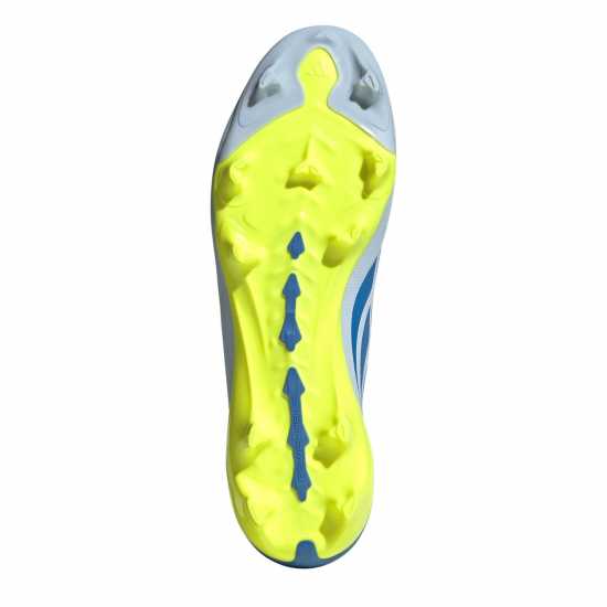 Adidas Mens  Predator League Firm Ground Football Boots Blue/Yellow 