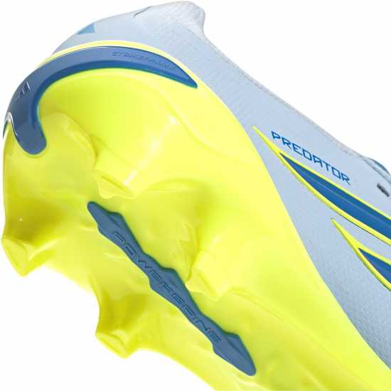 Adidas Mens  Predator League Firm Ground Football Boots Blue/Yellow 