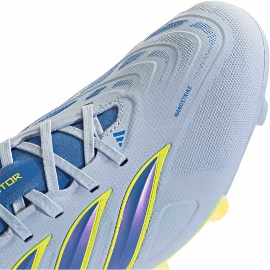 Adidas Mens  Predator League Firm Ground Football Boots Blue/Yellow 