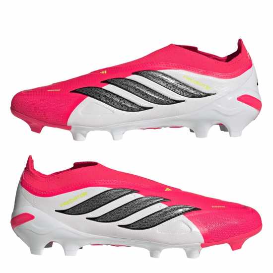 Adidas Mens Predator League Laceless Firm Ground Football Boots Adidas Mens Predator League Laceless Firm Ground Football Boots