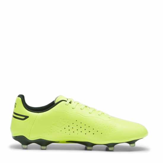 Puma King Match Firm Ground Football Boots Лайм/Черно Футболни стоножки
