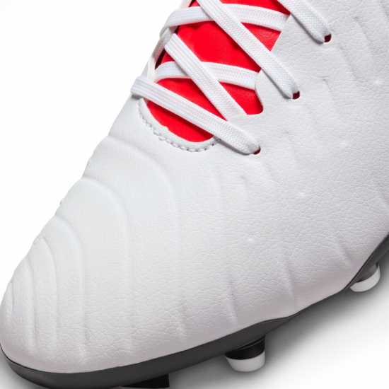 Nike Tiempo Legend 10 Academy Firm Ground Football Boots Wht/Blk/Crimson Мъжки футболни бутонки