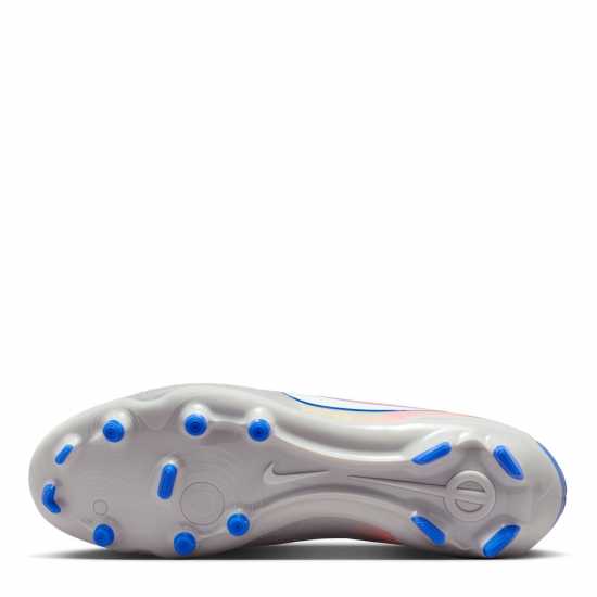 Nike Tiempo Legend 10 Academy Adults Firm Ground Football Boots Сиво/Синьо 