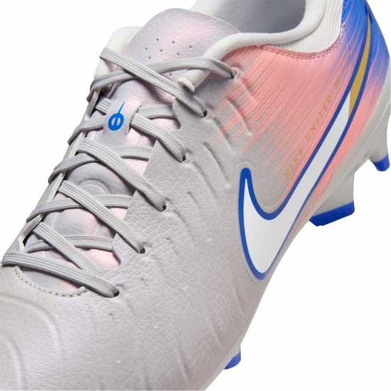 Nike Tiempo Legend 10 Academy Adults Firm Ground Football Boots Сиво/Синьо 