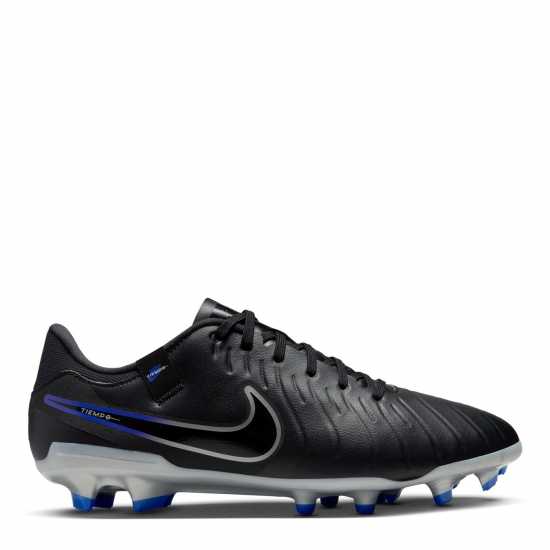 Мъжки футболни бутонки Nike Tiempo Legend 10 Academy Firm Ground Football Boots Черно/хром Nike Tiempo Legend 10 Academy Firm Ground Football Boots Черно/хром Мъжки футболни бутонки