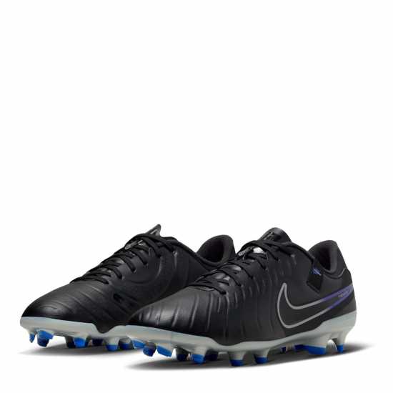 Мъжки футболни бутонки Nike Tiempo Legend 10 Academy Firm Ground Football Boots Черно/хром Nike Tiempo Legend 10 Academy Firm Ground Football Boots Черно/хром Мъжки футболни бутонки