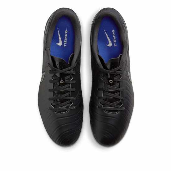 Nike Tiempo Legend 10 Academy Firm Ground Football Boots Black/Chrome Мъжки футболни бутонки