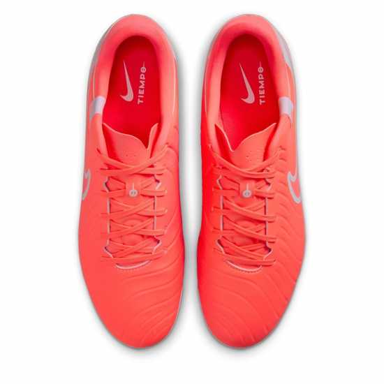 Nike Tiempo Legend 10 Academy Firm Ground Football Boots Червено/Бяло 