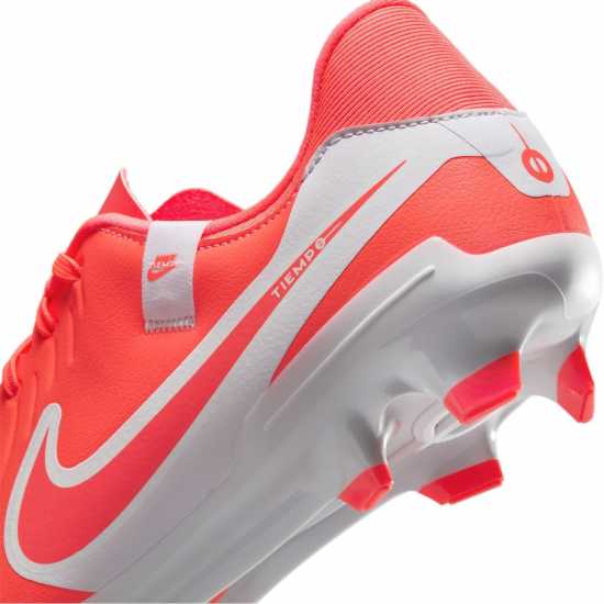 Nike Tiempo Legend 10 Academy Firm Ground Football Boots Червено/Бяло 