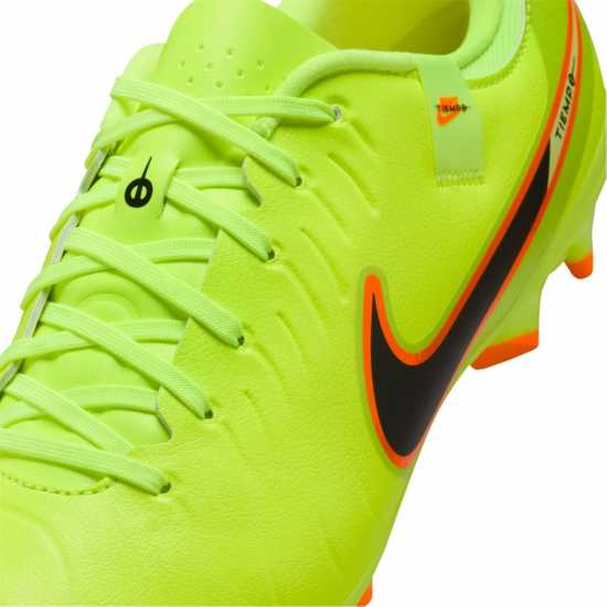 Nike Tiempo Legend 10 Academy Adults Firm Ground Football Boots Волт/Черен 