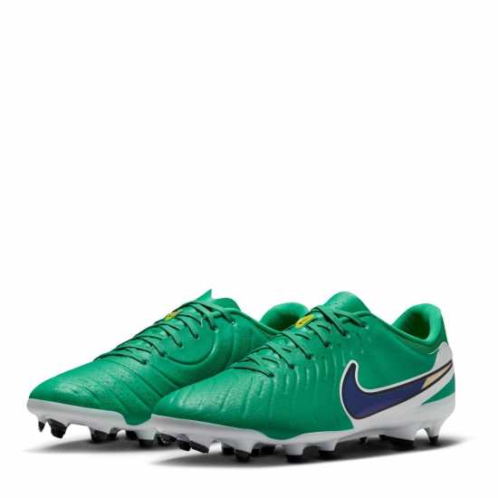Nike Tiempo Legend 10 Academy Adults Firm Ground Football Boots Green/Black Мъжки футболни бутонки