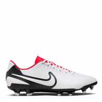 Nike Tiempo Legend 10 Club Fg Football Boots Wht/Blk/Crimson Мъжки футболни бутонки