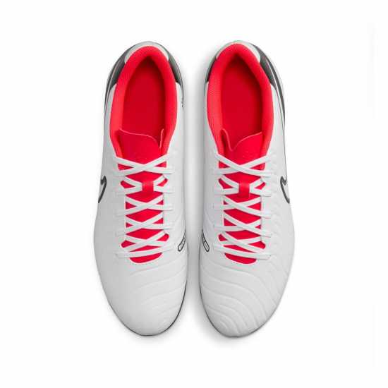Nike Tiempo Legend 10 Club Fg Football Boots Wht/Blk/Crimson Мъжки футболни бутонки