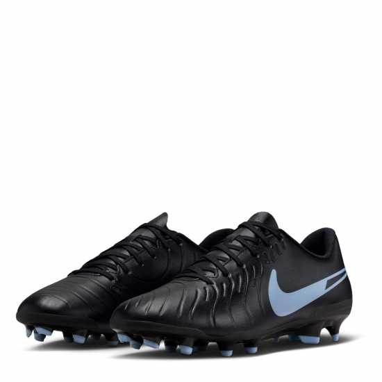 Nike Tiempo Legend 10 Club Adults Firm Ground Football Boots Black/Black Мъжки футболни бутонки